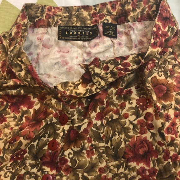 Cotton fall colors skirt - Picture 2 of 2